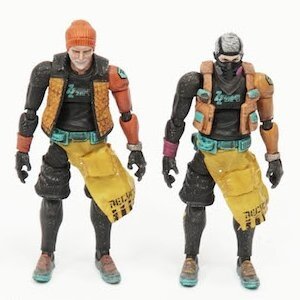 FAV-H20 Acid Rain Trash Knight Set 1/18 Scale Action Figure