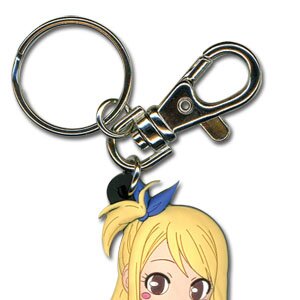 Fairy Tail Chibi Character PVC Keychains Lucy Heartfilia