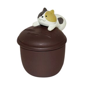 Nycatto Nyanko Small Containers w/ Lids Calico Cat