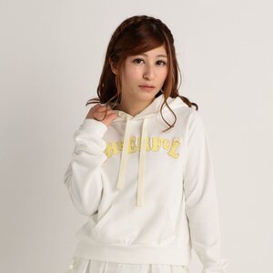LIZ LISA Chenille Pullover White