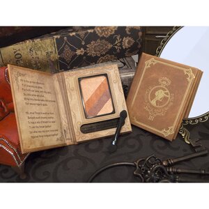 cosme play Fairy Tale Cosmetics × Hatsune Miku Old Book Eyeshadow Rin & Len -A Caucus Race and a Long Tale-