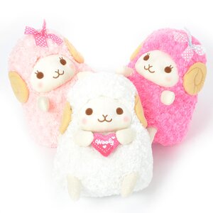 Heartful Girly Wooly Sheep Plush Collection (Big) Complete Set + Mini Plushie