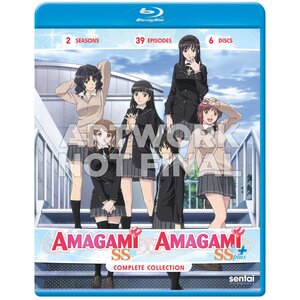 Amagami SS & Amagami SS+ Complete Collection Blu-Ray