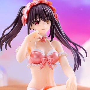 Date A Live V Kurumi Tokisaki: Swimsuit Pastel Red Color Ver. Noodle Stopper Figure [Pre-order]