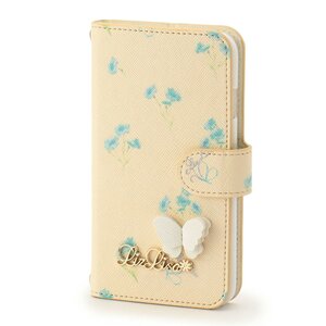 LIZ LISA Butterfly Flower iPhone5 Case iPhone 6 Blue