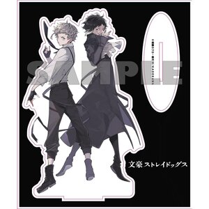 Bungo Stray Dogs Sango Harukawa Illustration Acrylic Stand Atushi & Akutagawa (Re-run) [Pre-order]
