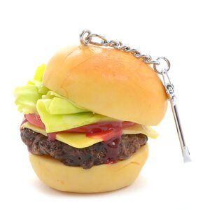 Food Sample Collection Vol.1 Hamburger Keychain
