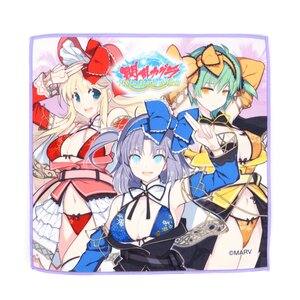 Senran Kagura 5th Anniversary Microfiber Handkerchief Specially Drawn