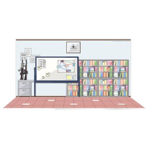 Blue Archive Acrylic Diorama Plate Abydos Countermeasures Committee