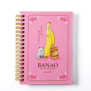 Banao A6 Double Ring Notebook Pink