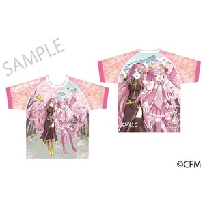 Sakura Miku x Hirohako Full Graphic T-shirt Hirosaki 2025 Art by wogura