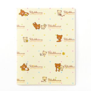 Rilakkuma 10-Pocket Clear File