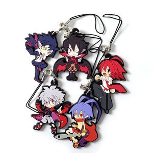 Disgaea Hero Rubber Strap Complete Set