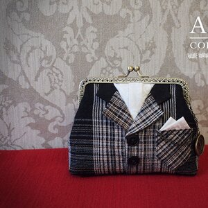 NO.S PROJECT White Rabbit Tail Pouch