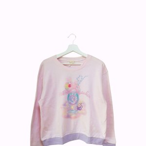 milklim x magical Shuwa Shuwa Magic Sweatshirt Light Pink