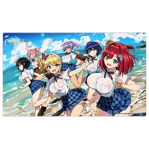 Dolphin Wave Rubber Mat Congratulations! Half Anniversary!! Ver. B