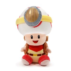 Captain Toad: Treasure Tracker Toad Plush Sitting