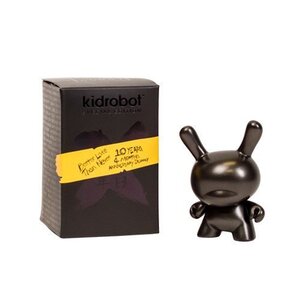 10th Anniversary Dunny 3-inch black