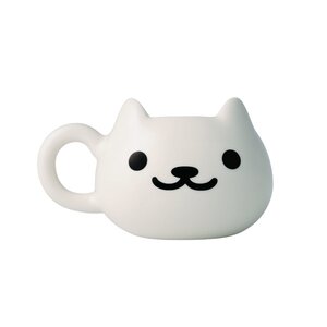 Neko Atsume Face Mug Snowball