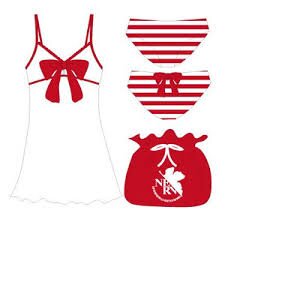 Evangelion Asuka Camisole & Shorts Set (M Size)