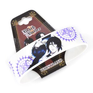 Black Butler 2 Sebastian & Ciel White Wristband