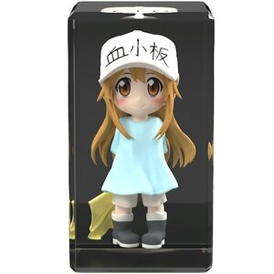 Cells at Work! Platelet: Full Color 3D Crystal Figure