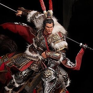 Three Kingdoms Generals Lu Bu 1/4 Scale Statue