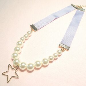 KOKOkim Pearl Star Necklace Lavender