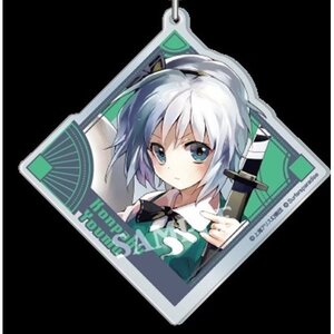 Touhou Project Naminoamamiya Acrylic Keychain Charm Collection: Diagram Youmu Konpaku