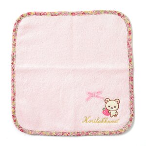 Rilakkuma Korilakkuma Strawberry Flower Mini Towel