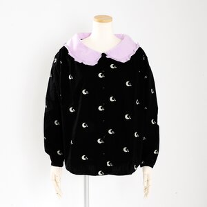 milklim Good Night Smock Blouse Black