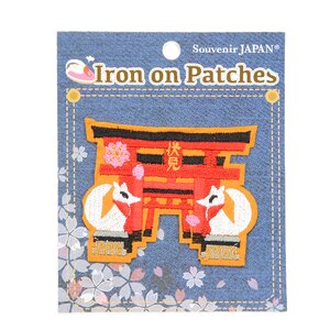 Japanese Iron-on Patch Collection Fushimi Inari Taisha