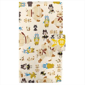 Monster Hunter XX Smartphone Flip Case Kati & Milsee
