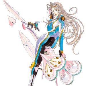 Kousuke Fujishima Signed Limited Edition Framed Oh My Goddess! Primagraphie Art Print: 5 Seconds Before Flight