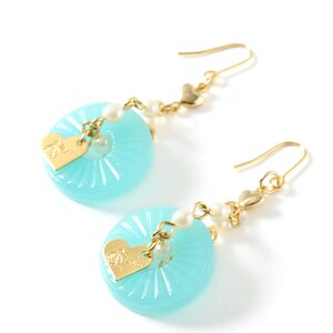 Lolii Donut Candy Earrings Sax