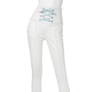 Swankiss Laced Long Pants White M