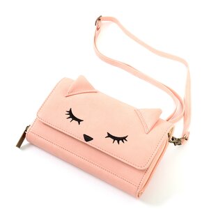 Pooh-chan Smartphone Wallet Pink