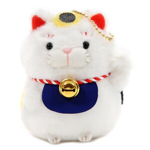 Hige Manjyu Manekineko Cat Plush Collection (Ball Chain) Maneko