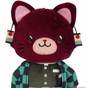 Kimetsu no Yaiba Cat Plush Keychain Collection Tanjiro Kamado