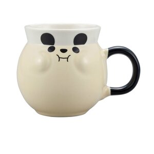 Puffed Up Animal Mugs Panda