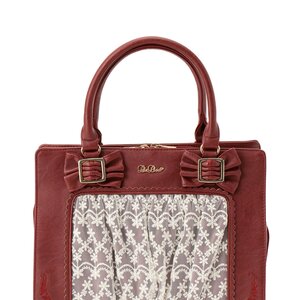LIZ LISA Lacy Handbag Bordeaux