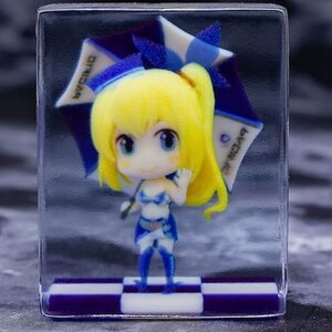 Mirai Akari Racing Project Pacific Race Queen Ver. Full-Color 3D Crystal Figure [Pre-order]