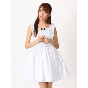 Ank Rouge Cotton Lace Dolly Dress Blue