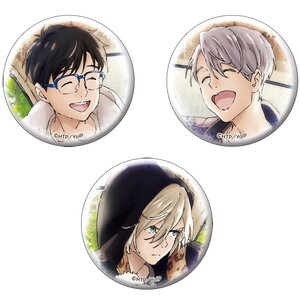 Yuri!!! on Ice Badge Set D