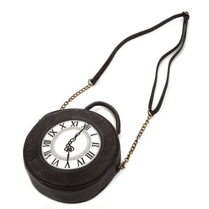 FLAPPER Pocket Watch Shoulder Bag Brown