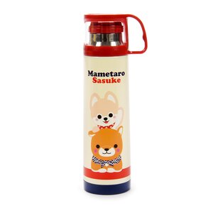 Mameshiba San Kyodai Stainless Steel Bottle Mametaro & Sasuke