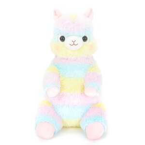 Alpacasso Sitting Plush Collection (Big) Rainbow