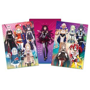 hololive English Clear File Folder Set: Myth, Council, IRyS