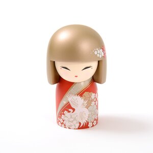 Kimmidoll Kokeshi Dolls (Large) Michi