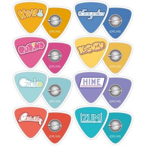 Love Live! Hasu no Sora Jogakuin School Idol Club 5th Live Tour ～4Pair Power Spread!!!!～ Trading Wappen Badge (1 Pack)